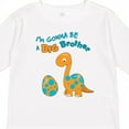 thumbnail image 4 of Inktastic I'm Gonna Be a Big Brother Dino Boys Long Sleeve Toddler T-Shirt, 4 of 5