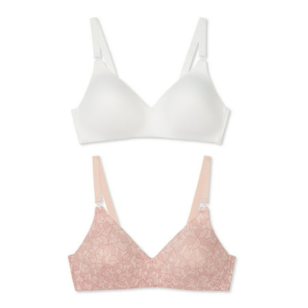 

Warners® Blissful Benefits Wireless Lightly Lined T-Shirt Bra 2-Pack 04001W