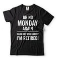 thumbnail image 2 of Funny Retirement Shirt Retirement Joke T-Shirt Mens Womens Retirement Shirt I'm Retired Shirt (3X-Large Navy Blue), 2 of 6