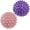 Softpink+hardpurple, variant on 2PCS Firm Massage Lacrosse Balls for Myofascial Release, Muscle Knots, Trigger Point Therapy, Yoga Deep Tissue Massage, Foot Plantar Fasciitis, Muscle Soreness Massager Ball