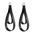thumbnail image 4 of Lipstore 2Pcs D Rings Straps Handle Ankle Gym Pilates Double Loop Straps for Reformer Silver Rings, 4 of 8