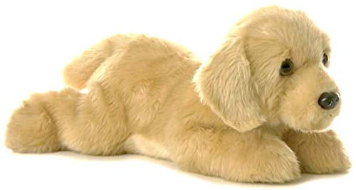 Aurora World Flopsie Goldie Yellow Lab Dog Plush Stuffed Animal 12" 31117 NTW 