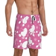 thumbnail image 2 of Sikiie Cute Poodle Dog Mens Pajama Shorts, Lightweight Lounge Pant with Pockets Soft Sleep Pj Shorts for MenX-Large, 2 of 6