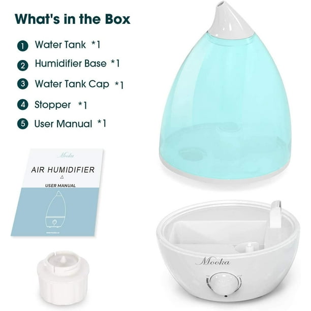 Humidifiers 2 in 1 Cool Mist Humidifier Diffuser for Baby Home