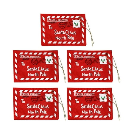

Veki Cards Bag Tote For Home Greeting Candy X Containing Envelopes Inch 4.9 Used For Christmas 3.2 Office And Trees Christmas Home DIY Chandelier Ornament for Car