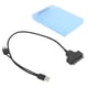 thumbnail image 1 of CUADRO DE PROTECCIÓN DE ABS, Interfaces Duales 480Mbps USB 2.0 Cable de Disco Duro Buena Compatibilidad Con indicador de Estado LED para 2.5 Pulgadas SSD SSD SSD, 1 of 7