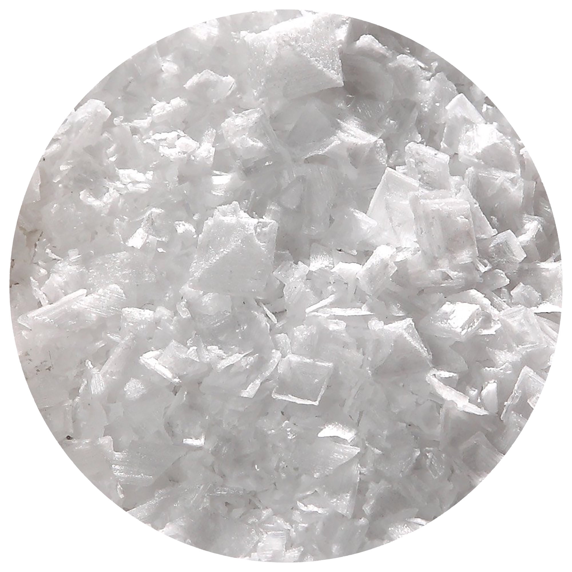 The Spice Lab Cyprus White Flake Kosher Salt - 1 Pound Bag - Perfect Flaky Sea Salt for Baking and Cooking - Gourmet Organic All Natural Coarse Sea Salt as a Finishing Garnish