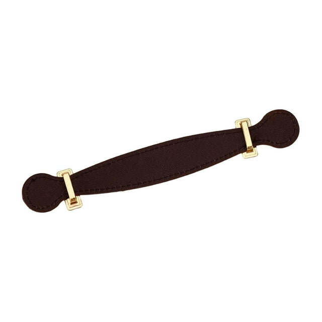 Manija de maleta Strade Fareast Limited correa de cuero PU tirador de puerta marron oscuro