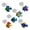 Bubble fish A, variant on Tibvox Glass Fish Bubble Window Hangings, Artistic Aquarium Float Decorations