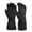 Black, variant on WYQLFSB 2024 New Pattern Winter Outdoor Kids Snow Skating Snowboarding Windproof Warm Ski Gloves