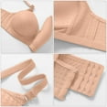 thumbnail image 4 of Plus Size Everyday Bras for Women, Soft Support No Underwire Bralettes, Full Cup Adjustable Straps Brassiere, 4 of 8
