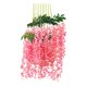 thumbnail image 1 of Flores artificiales de glicinia, flores de imitación, flores decorativas de ratán, ramilletes de flores de plástico, 1 of 7