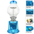 thumbnail image 3 of Translucent 11in Gumball Machine Coin Bank by Great Northern Popcorn, Blue, 3 of 7