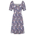thumbnail image 4 of EASTER RABBIT BUNNY EGGS Sleeveless Dress summer dress womens 2024 Dresses gala women's evening dresses 2024, 4 of 6