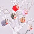 thumbnail image 5 of Queilt Pieces Reindeer Christmas Tree Decorations, Christmas Tree Decorations, Colorful Elk Christmas Tree Decorations, for Christmas Tree Decoration, Holiday and Party Decorations, 5 of 5