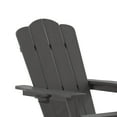 thumbnail image 6 of Flash Furniture Newport Adirondack Chair with Pull Out Ottoman Gray (LEHMP1044110GY), 6 of 9