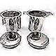 thumbnail image 2 of Extra Fine Mesh Stainless Steel Tea Infuser Tea Filter Tea Strainer with Double Handles and Lids for L, 2 of 4