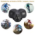 thumbnail image 3 of Vobor Oversized Bike Seat Cushion,Comfort Soft Bike Seat Covers for Women/Men-for Outdoor Cycling(Black), 3 of 9