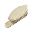thumbnail image 1 of Soporte para gafas de sol para la visera del coche, colgador de gafas, clip duradero para gafas de coche beige, 1 of 9