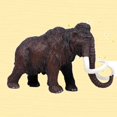 thumbnail image 4 of Hiawbon Mammoth modelo figurita simulada Mammuthus de plástico realista para colección de animales Adepaton LH-0859, 4 of 8