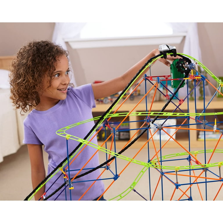 Free Shipping! K'NEX TYPHOON FRENZY ROLLER COASTER BUILDING SET