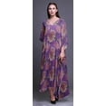 thumbnail image 2 of Bimba Floral Ladies Plus Size Kaftan Summer Wear Beach Coverup Kimono Caftan-XL-3X, 2 of 5