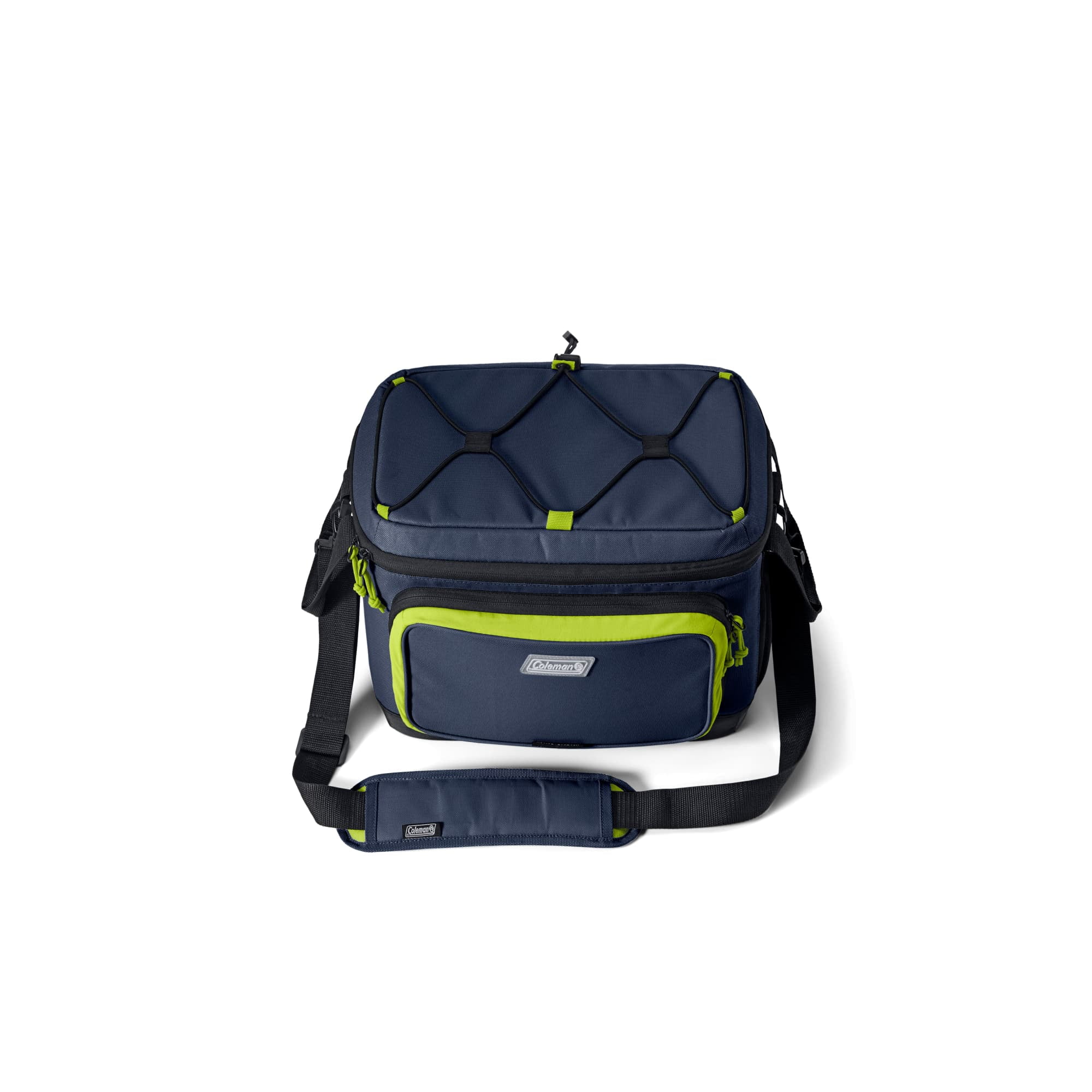 Free Shipping! Coleman Soft Cooler Spider Mum Blue, Holds 30 Cans