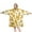 White Yellow Sunflower, variant on Leopard Sunflower Pattern Wearable Oversized Blanket,Wearable Blanket Hoodie for Adults,Cozy Hooded Blankets with Super Pockets,Super Warm Fuzzy Pullover for Women & Men