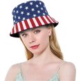 thumbnail image 2 of SURJDE Reversible Womens Bucket Hat, Summer Fashion Beach Beach Sun Hats, 2 of 4
