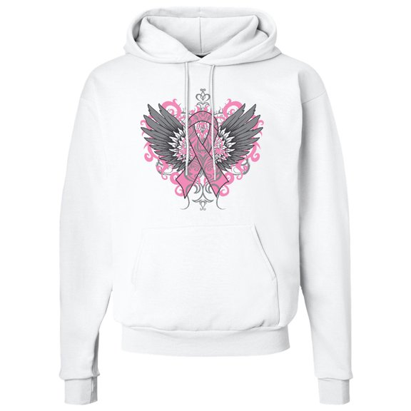 Inktastic Breast Cancer Cool Wings Adult Hoodie Sweatshirt