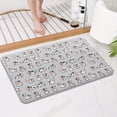 thumbnail image 3 of Gray Cow Expression Pattern Bathroom Rugs Mat,Non Slip Microfiber Bathroom Rug,Rubber Backing,Soft Bathroom Mats for Bathroom Floor,Tub and Shower,17x27in(43x68cm), 3 of 4