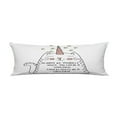 thumbnail image 1 of EREHome cute cat unicorn Pillow Cover Body Pillowcase Pillow Protector 20x60 Inch, 1 of 1