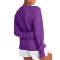 thumbnail image 2 of Champion Powerblend Boyfriend Graphic Crewneck Sweatshirt (Women's) 1 Pack, 2 of 5