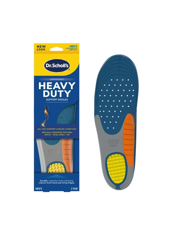 Dr. Scholl's Heavy Duty Insoles Men's Foot Arch Support (1 Pair)