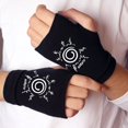thumbnail image 3 of Guantes negros de cosplay de Naruto Anime Akatsuki Itachi, guantes sin dedos para bicicleta y motocicleta, juguetes para niños, regalo para adultos, 3 of 5