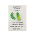thumbnail image 3 of Positive Pocket Hug Card Little Cucumber Pocket Hug Greeting Card/, 3 of 7
