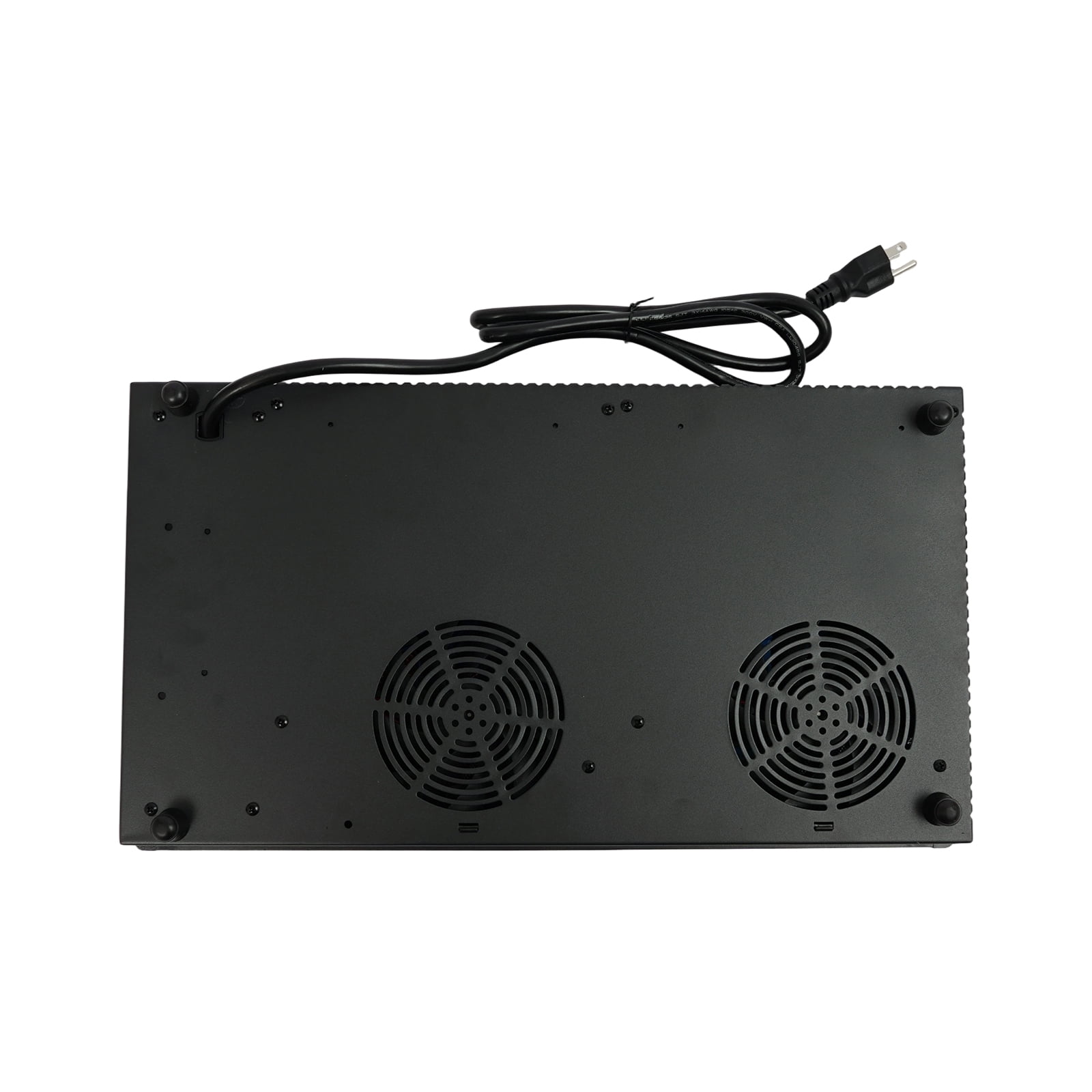 Double Induction Cooktop, Portable Induction Cooker with 2 Burner Independent Control, Ultrathin Body, 9 Temperature, 1200W+1100W-Multiple Power Levels, 2 Hour Timer, Safety Lock