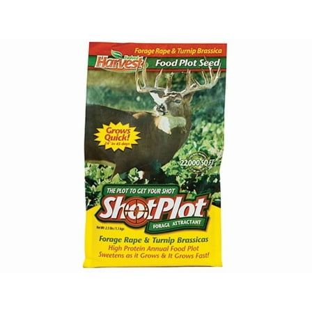 Flextone Evolved Harvest Shotplot Male Seed Deer Hunting Attractant, 2.5 lb