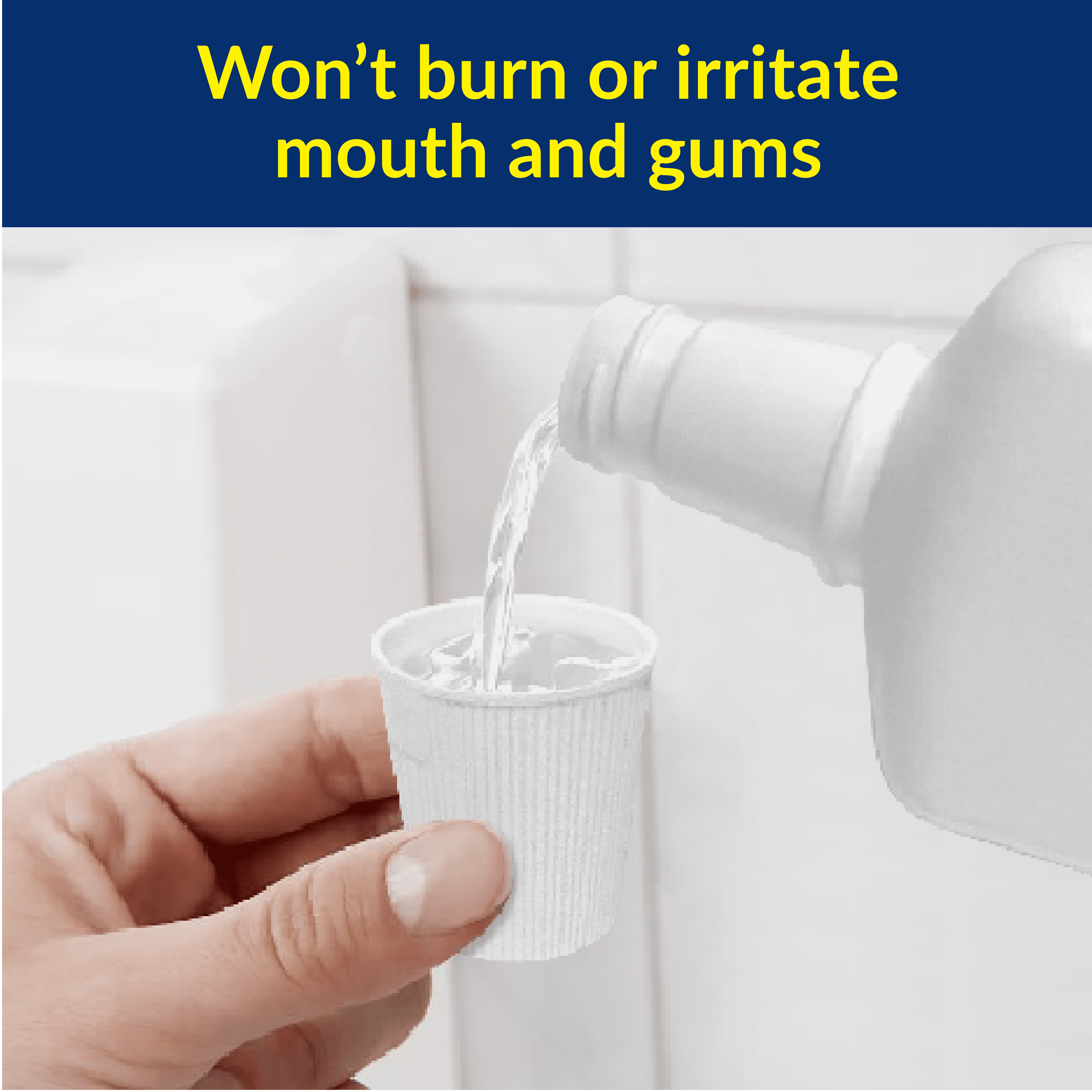Rince-bouche buccal ultra-sensible CloSYS, sans saveur