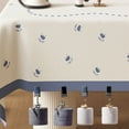 thumbnail image 4 of Misright Type Marble Tablecloth Stone Texture Metal Clips, 4 of 13
