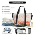 thumbnail image 4 of Travel Duffle Bag Hello Spring Travel Tote Bags Carry on Luggage Waterproof Weekender Bags with Top Handle Adjustable Shoulde Strap for Travel Gym, 4 of 5