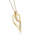 thumbnail image 2 of Pompeii Diamond Heart Pendant in White, Yellow, or Rose Gold 18" Necklace (H-I,I2), 2 of 2