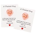 thumbnail image 1 of OPDBN Poet Hug For Loved Rabbit Valentine's Day Kpsake Little Poet Gift Hug, 1 of 1