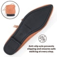 thumbnail image 6 of BERANMEY Women’s Mary Jane Ballet Flats Full-Back Slip-On with Double Adjustable T-Strap Cushioned Insole & Arch Support Non-Slip Rubber Sole Comfortable Work & Dress Flats for Women, 6 of 8