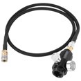 thumbnail image 2 of Regulator With 100cm Flex Remote Hose Line 0-200 Psi To Co2 Tank Cylinder, 2 of 5