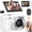 White, variant on MARVUE Digital Camera 5K 75MP WiFi Vlogging Camera for Photography, 18x Zoom, Autofocus, Flip Screen