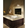 thumbnail image 2 of Delta Cassidy Metal Lever Handle Set - Roman Tub, Stainless, 2 of 5