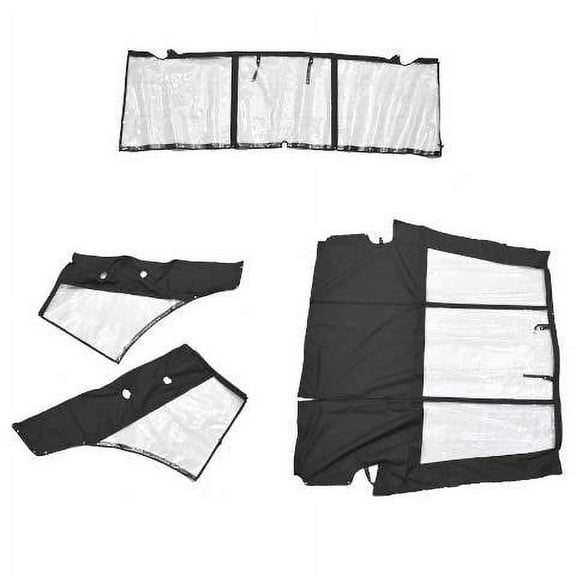Striper Boat Curtain Kit 7688881 | 220 DC Black 2019 (Set of 4)