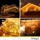 thumbnail image 3 of Luces Serie de Navidad tipo cascada Artego 192 LED 5m cable transparente interior/exterior 8 modos de uso con temporizador, 3 of 9
