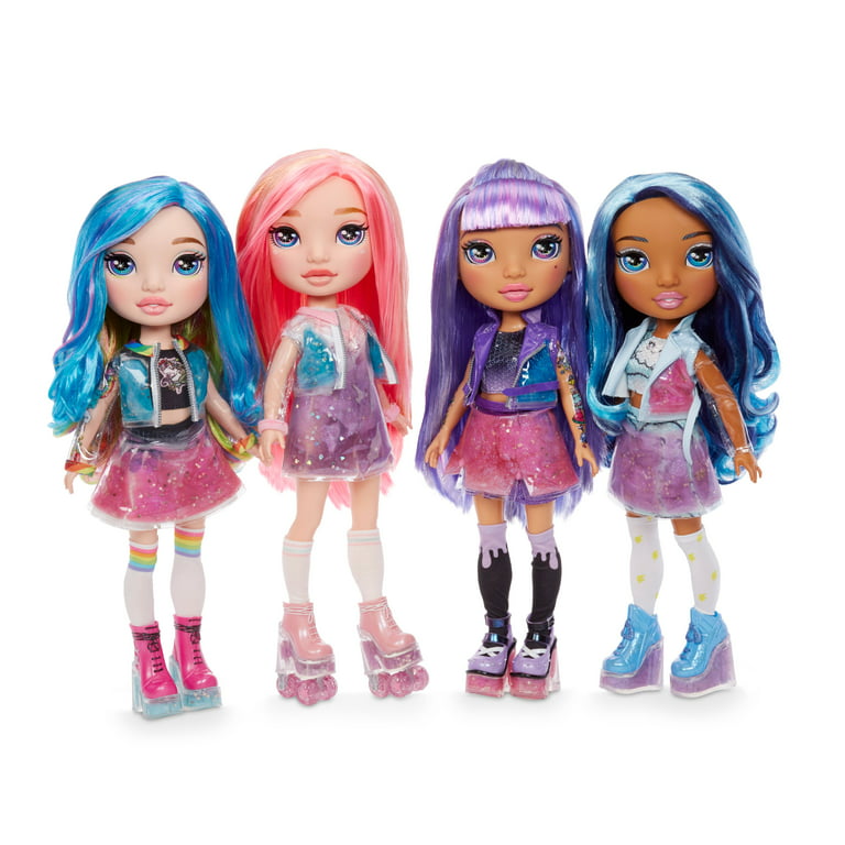 Rainbow Surprise by Poopsie: 14 Doll with 20+ Slime & Fashion Surprises,  Amethyst Rae or Blue Skye